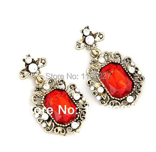 Винтажный стиль кристалл со стразами католический крест квадратная синяя