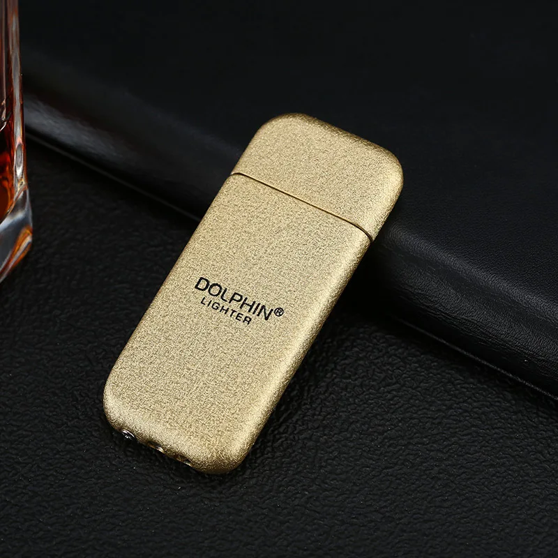 Мини Дельфин Прикуривателя Металл бутан легче ультра тонкий Керосин Зажигалка