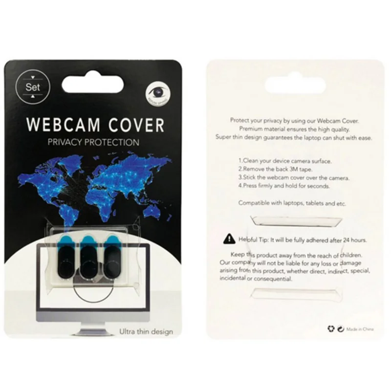 3 шт. веб-камера крышка затвора слайдер Пластиковая камера Крышка для