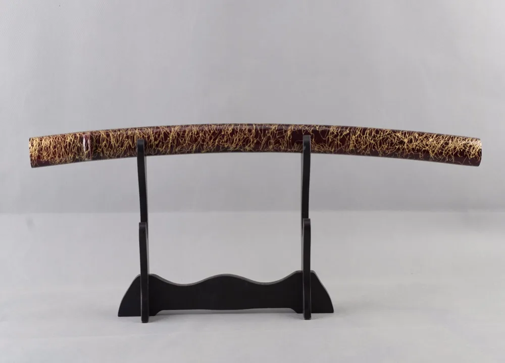 Нежный меч полностью подходящий ручной работы с золотыми линиями узор кофе Сая