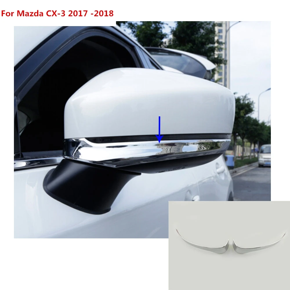 Чехол для автомобиля ABS хромированная задняя часть заднего вида боковое зеркало