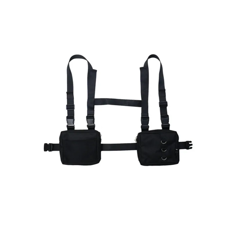 

Жилет PGOLEGGY мужской, женский, в стиле хип-хоп, с несколькими карманами