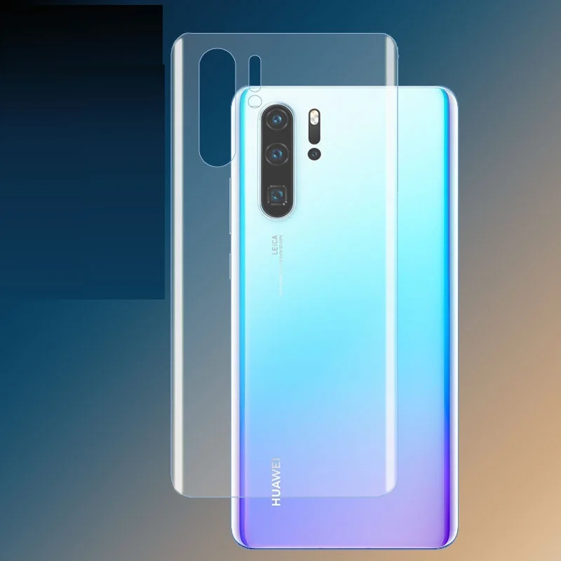 Передняя или задняя Гидрогелевая пленка полное покрытие для Huawei P30lite P20 Pro мягкая