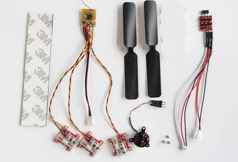 7500KV мотор+ цифровой линейный сервоприводы+ 3A ESC+ приемник+ GWS3020 реквизит комбо набор для микро FPV Квадрокоптер FlySky AFHDS D8 Futaba SFHSS
