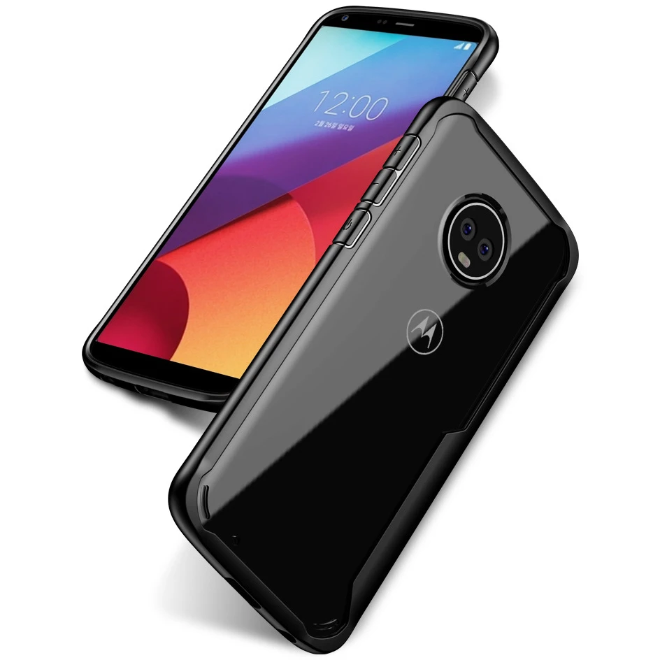 Phone Cases For Moto G5s Plus Case Cover G6 Coque Transparent Back E5 Z2 Z3 Play |