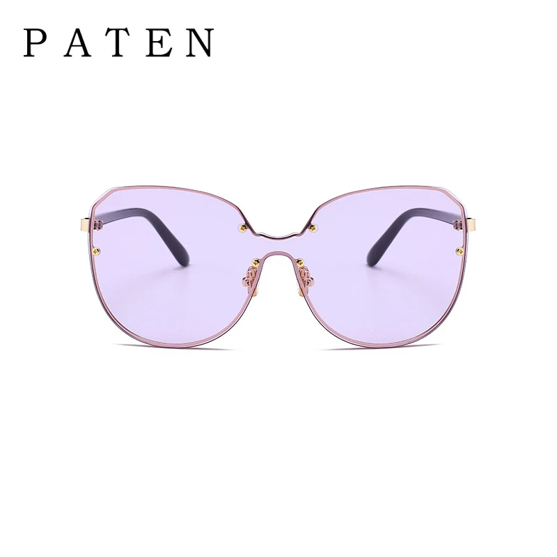 Винтаж глаз Очки Для женщин встроенным объективом круглый Защита от солнца для