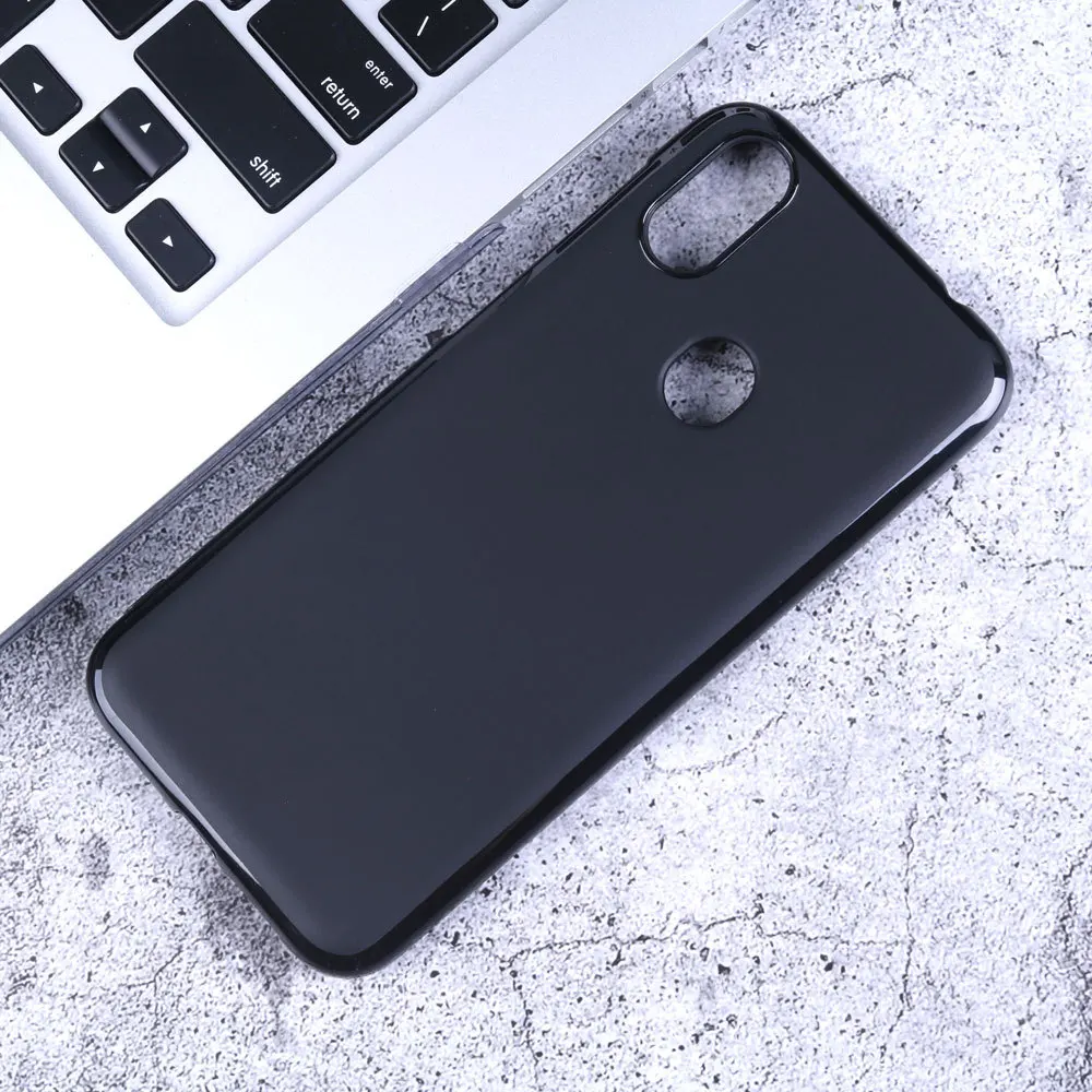 Задняя крышка для Oukitel C15 Pro 100% оригинал противоударный мягкий силиконовый чехол