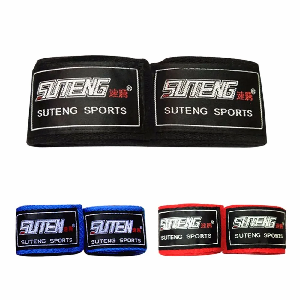 1 пара 2 5 м для мужчин и женщин хлопок спортивный ремешок боксерский бандаж Sanda Muay