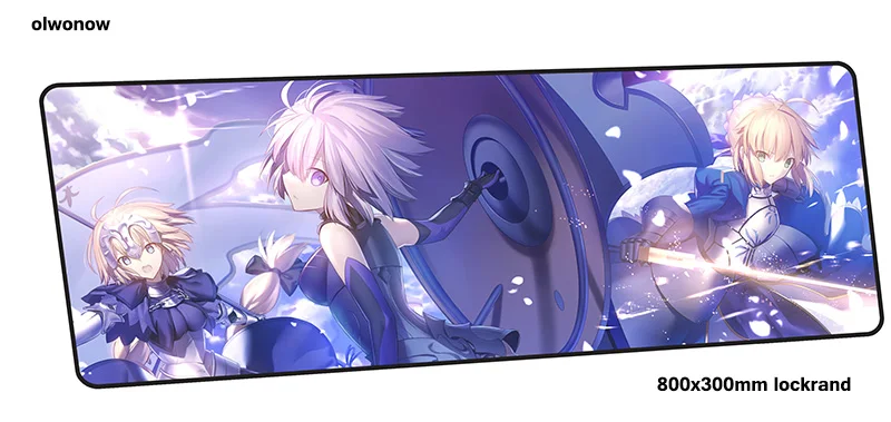 design 11 Fate коврик для мыши 80x30 см Новое поступление игровой коврик для мыши большой геймерский коврик аниме игровой компьютерный стол padmouse клавиатура большие игровые коврики - Цвет: design 11