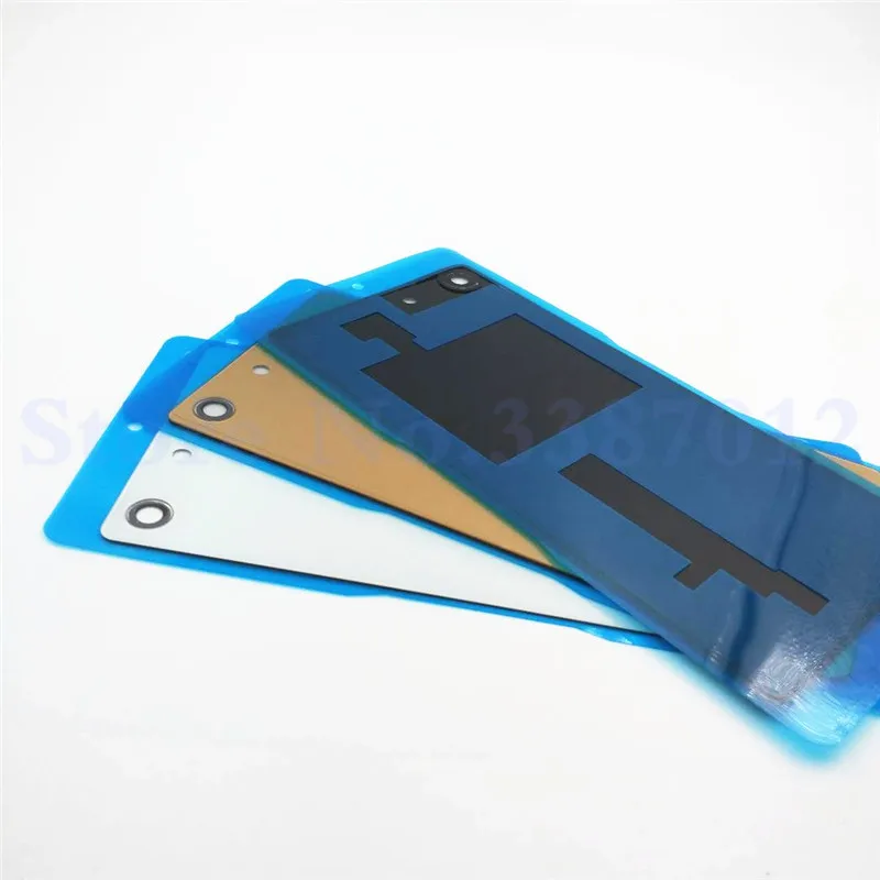 Новый корпус для Sony Xperia M5 E5603 E5633 задняя крышка батарейного отсека стеклянный