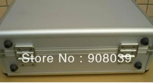 Бесплатная доставка алюминиевый чехол с передатчиком и коробкой оборудования