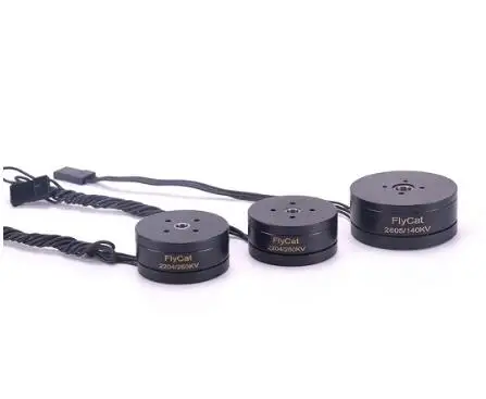 1 set motors 3 оси бесщеточный карданный каркас 2204 260KV 2805 140KV запасные части Аксессуары для Gopro 3 4 SJ4000 DJI фантомный Дрон - Цвет: 1 set motors