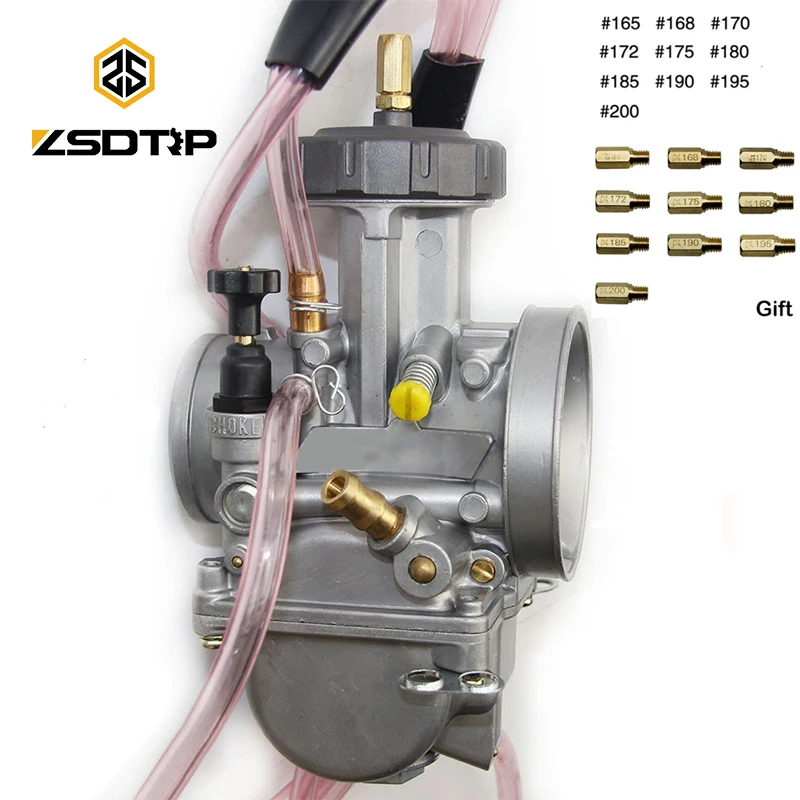 ZSDTRP 4T 33 34 35 36 38 40 42 мм PWK Keihin Карбюратор используется для внедорожного мотора