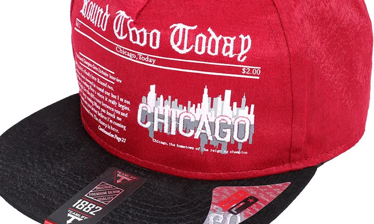 CDFNCG летняя поп вышивка Chicago письмо LOS ANGELES Snapback хип хоп Уличная бейсбольная кепка Солнцезащитная шляпа для мужчин и женщин