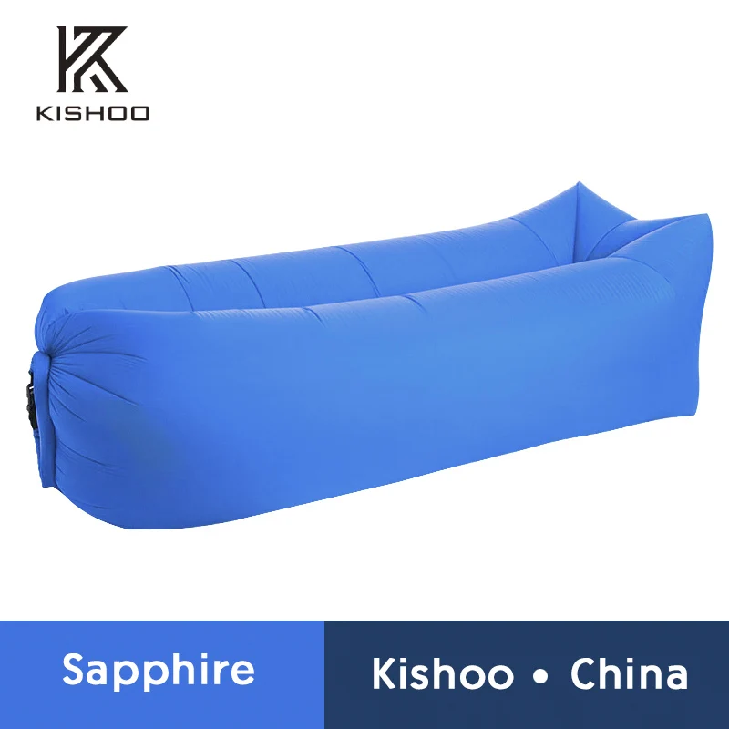 Sapphire Square Открытый кемпинг диван-кровать надувной диван ленивый мешок воздушный диван-кровать спальные мешки влагостойкий коврик надувной воздушный шезлонг кресло - Цвет: Sapphire Square