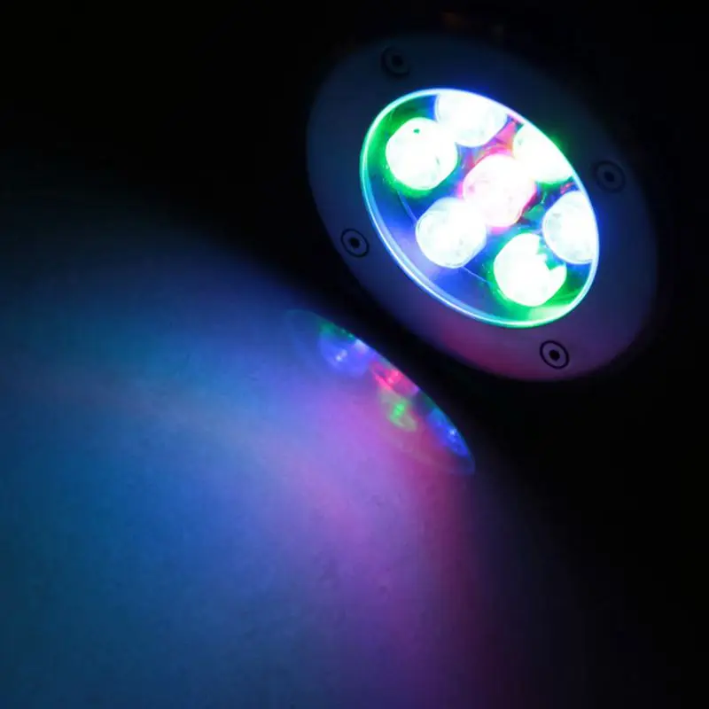 

SZYOUMY IP67 Waterproof AC85-265V / 12V DC Voltage Input 6W LED Underground Light Warm White/White/RGB Color Available