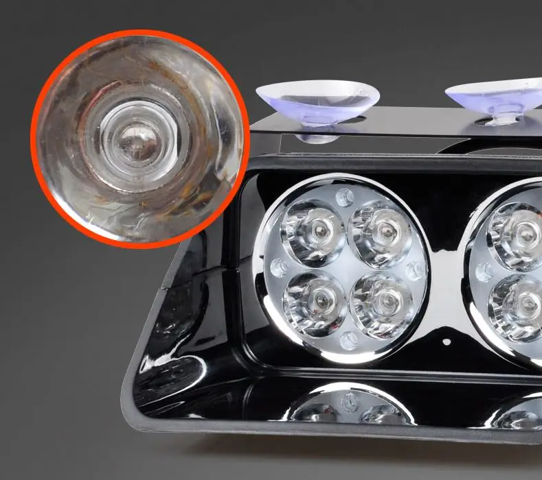 12v авто светодиодный предупреждающий мигающий светильник лобового стекла