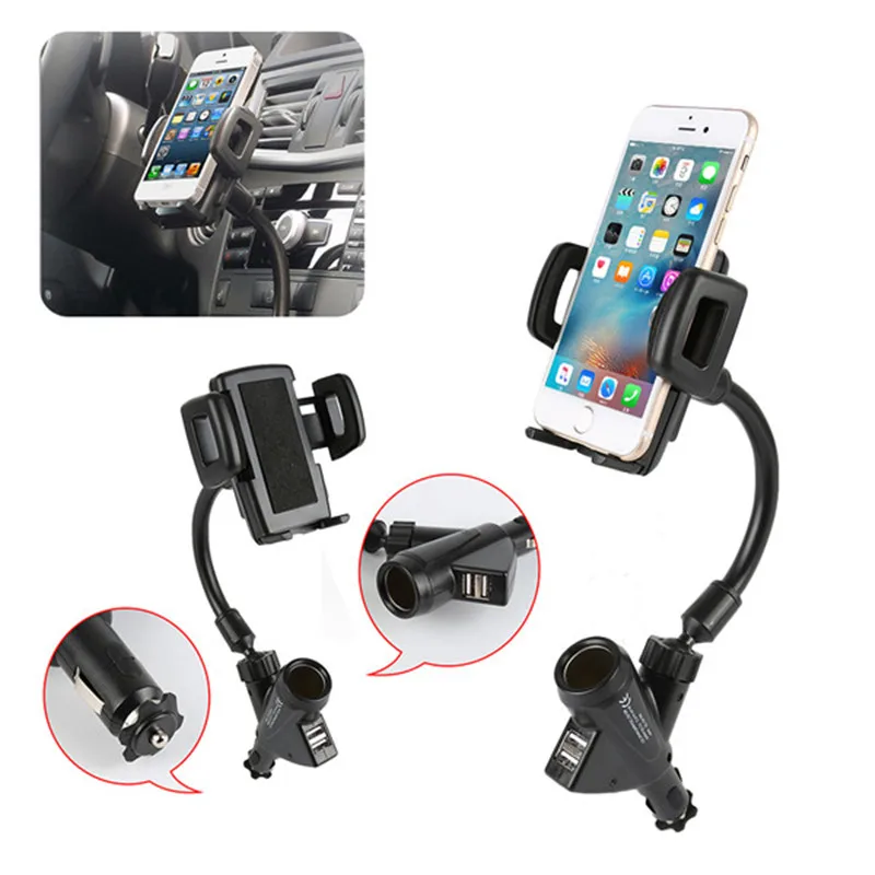 2018 универсальное автомобильное зарядное устройство с двумя USB портами