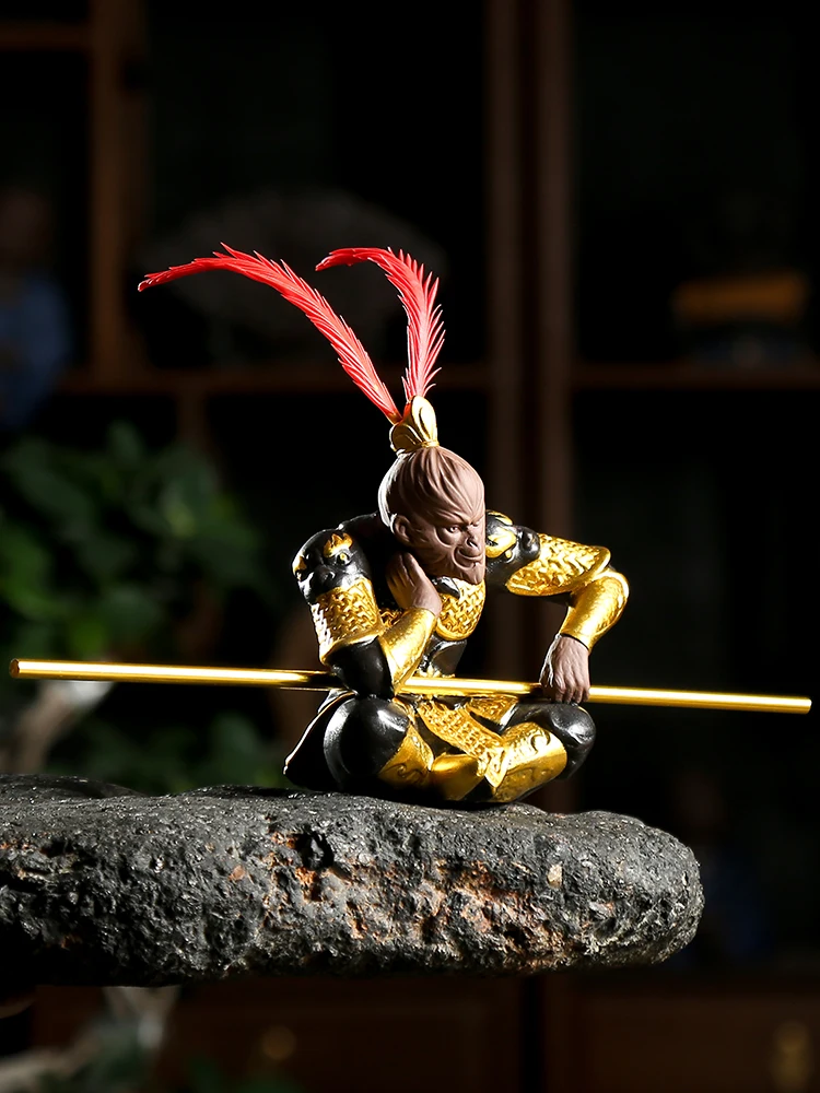Автомобильный орнамент Great Sage Sun WuKong красивая обезьяна King украшение для домашней