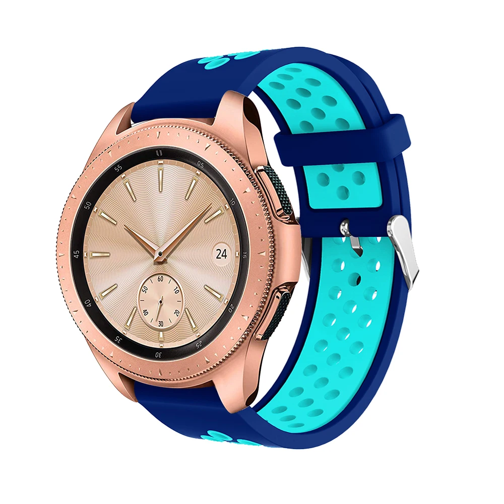 Спортивный силиконовый ремешок для Samsung Galaxy Gear S2 спортивный резиновый Huami Amazfit Bip