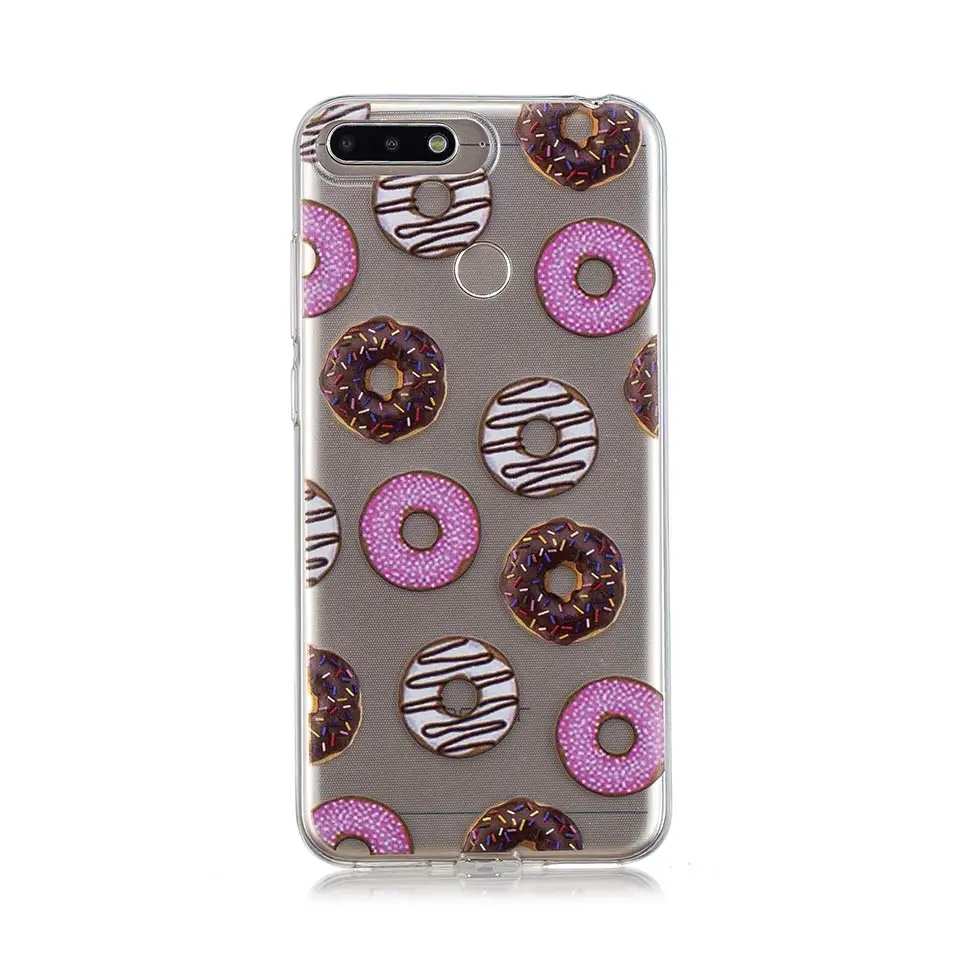 Fashion Woman Pattern Transparen Phone Cases For Mate 10 Lite Pro Coque Huawei P9 P10 P20 Y3 Y5 Y6 2017 Capa |