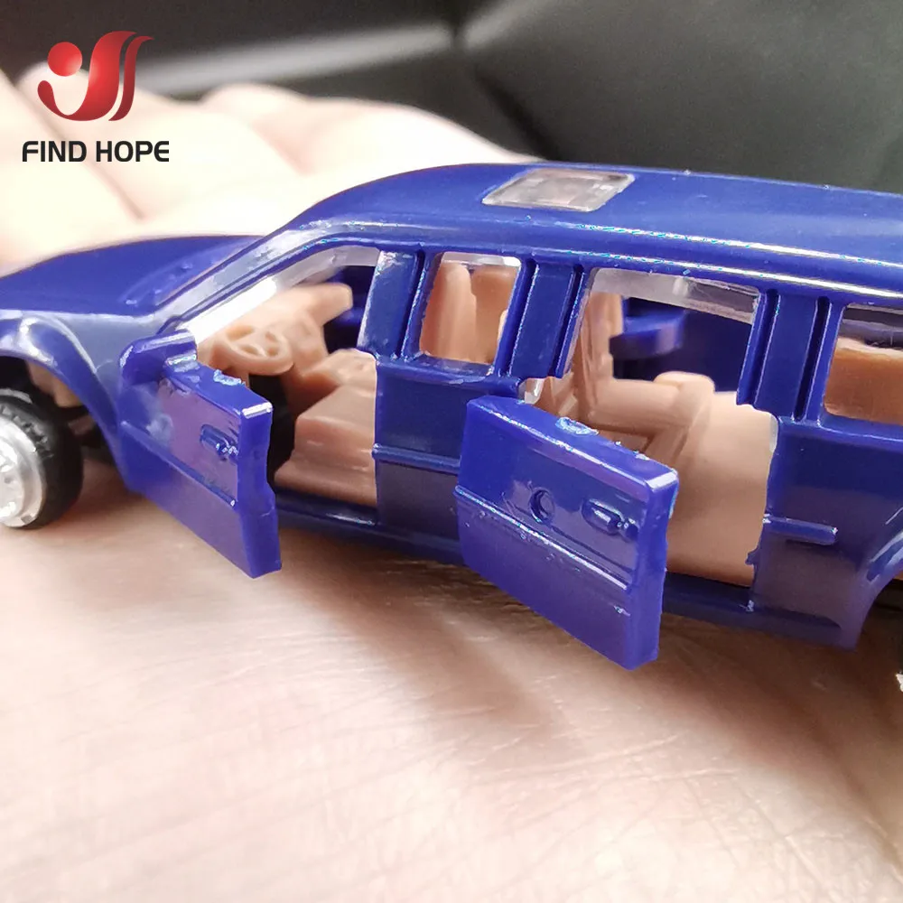 1:87 4D Роскошные лимузины сборочная модель автомобиля пазл Lincoln Rolls HUMMER Cadillac