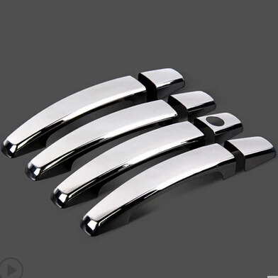 Car ABS trim Chromium Styling door handle cover sticker Exterior decoration products accessories,for Chevrolet CRUZE Opel Mokka
