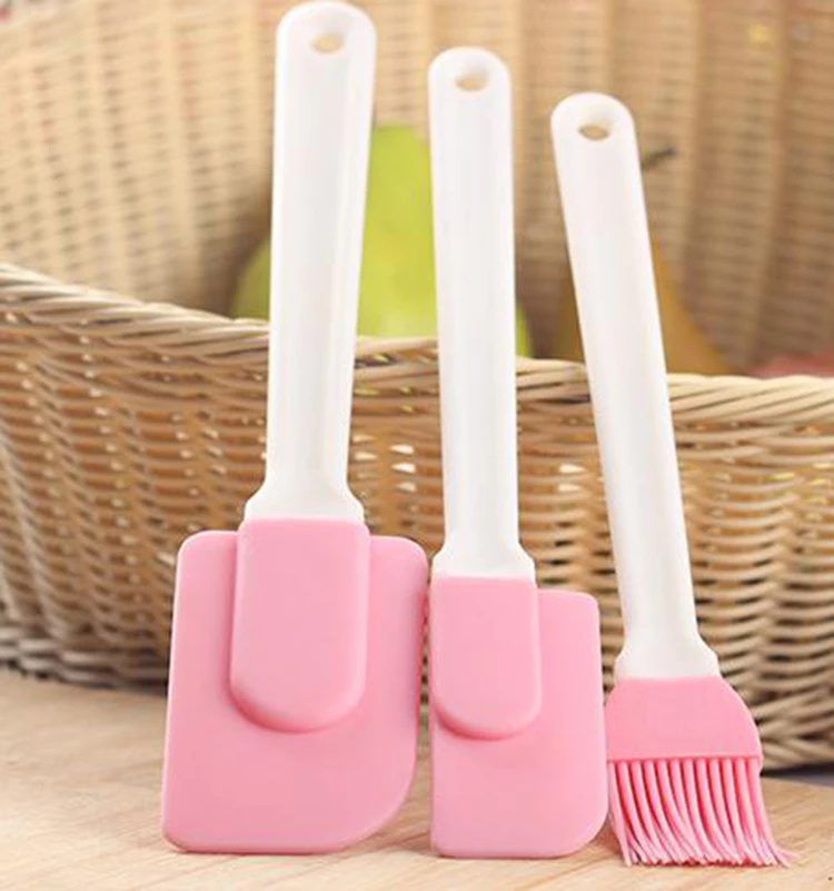 3 шт. в наборе высококачественный силиконовый шпатель скребковая щетка Espatula с