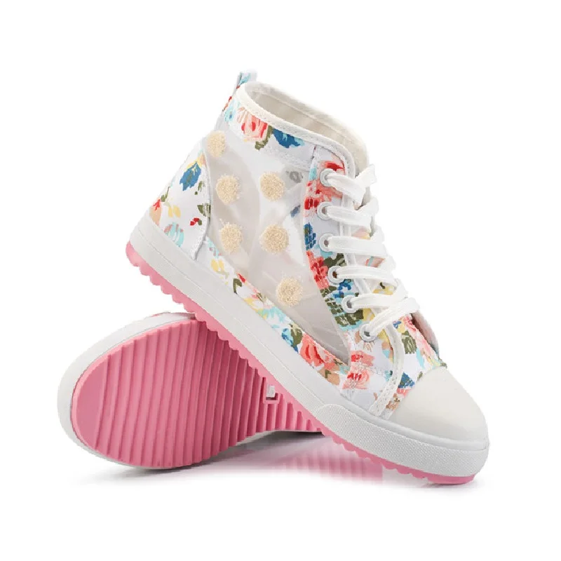 Летние Стильные повседневные сандалии сетчатые дышащие женские туфли для