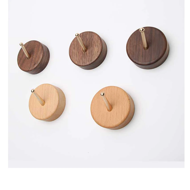 Настенная быстрая латунная вешалка для одежды крючок ключей настенная