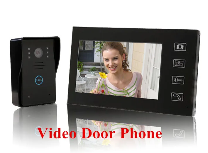 

7 Inch TFT LCD Color Video Door Phone Doorbell Intercom Security System