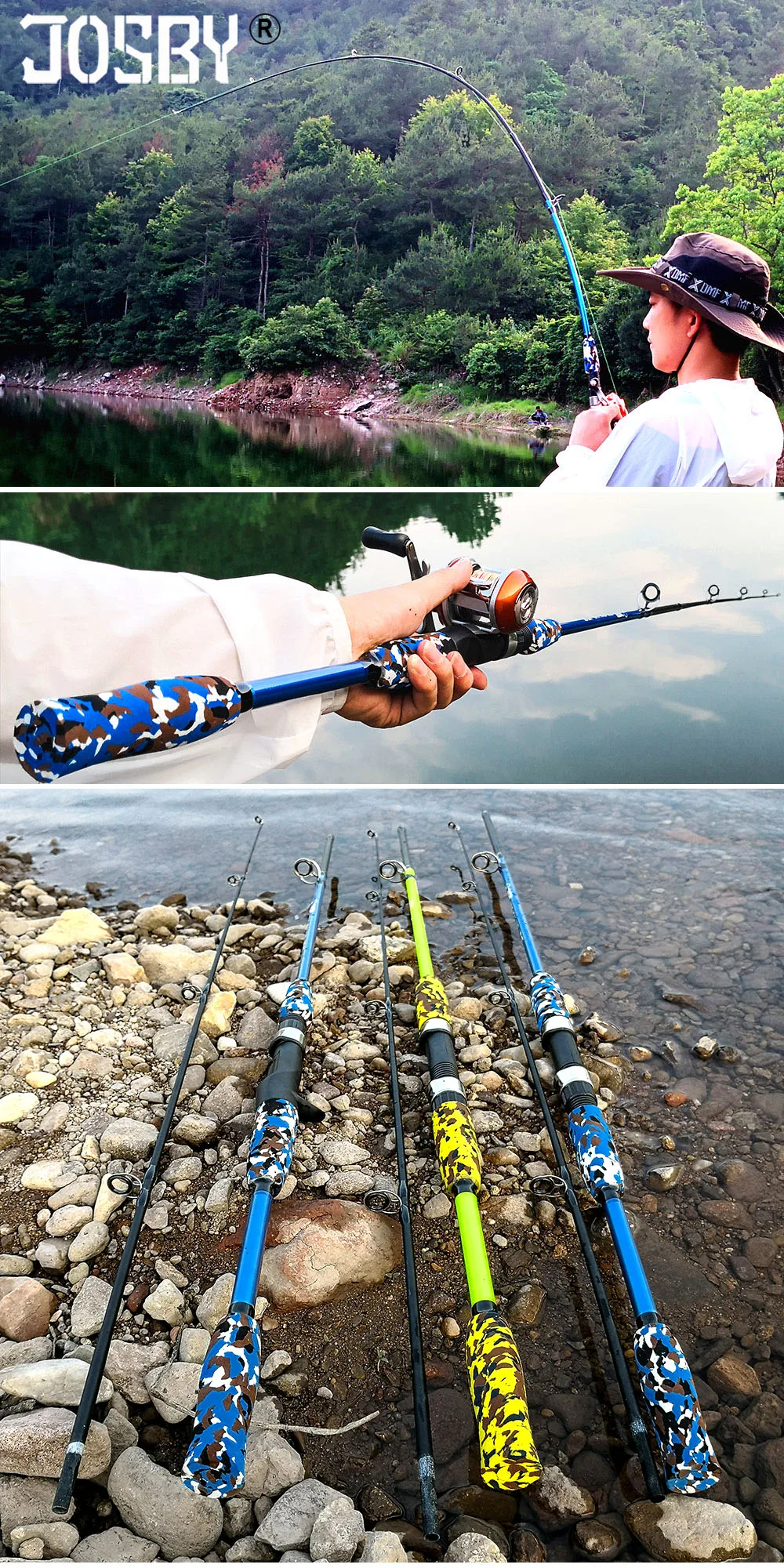 Spinning Casting Hand Lure Fly carp Fishing Rod Pesca Ultralight Portable Carbon Fiber Camouflage Mini Travel Sea Feeder Pole