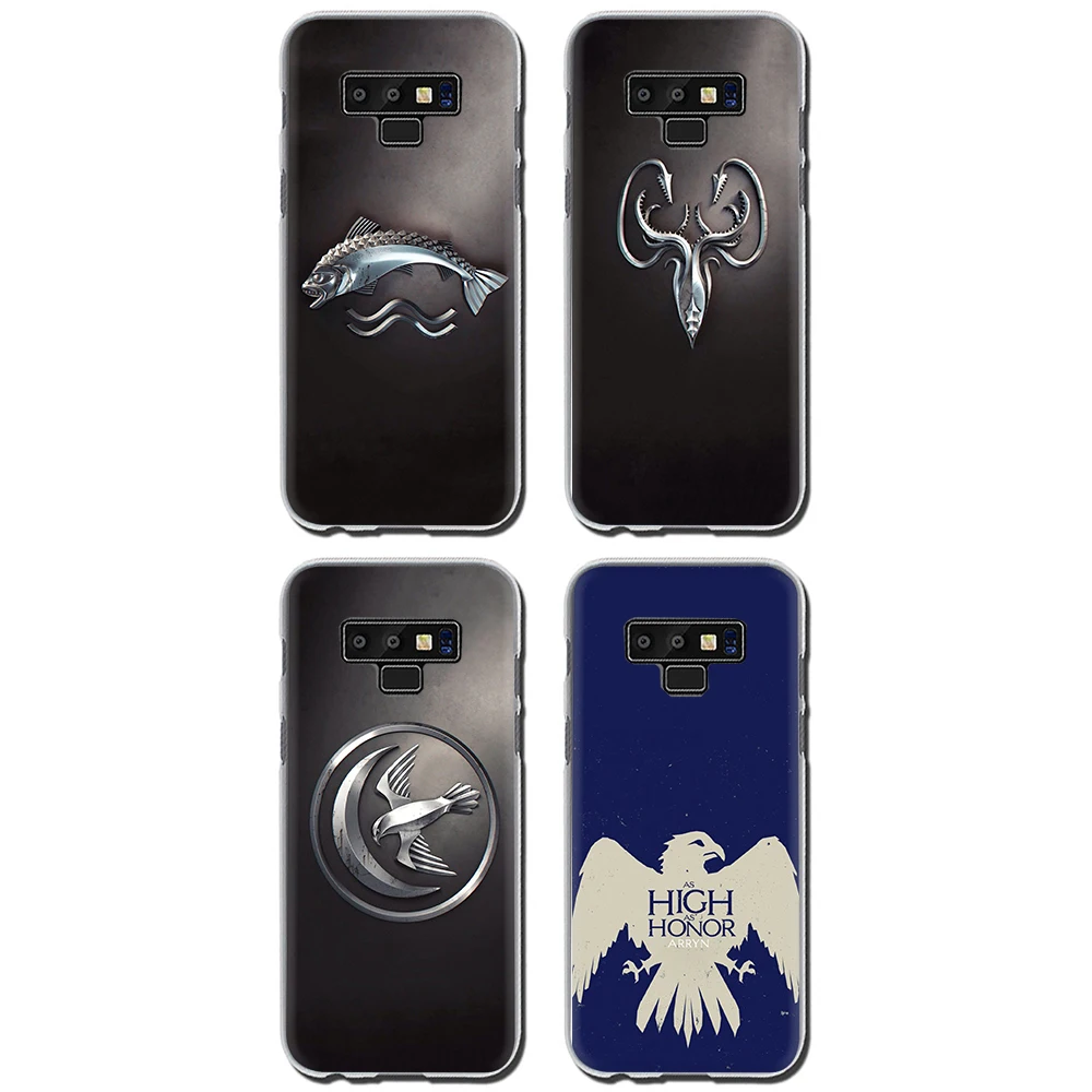 Жесткий чехол для телефона Game Thrones dazenerys Nine Family Crests Samsung Galaxy A3 A5 2016 2017 A7 A8 A9 2018 A 10 30 40
