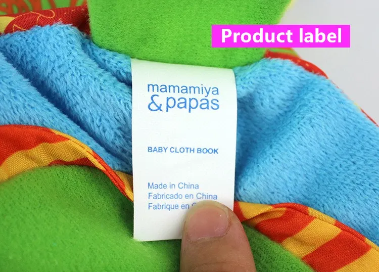 Горячая продажа 22 см детская милая игрушка &quotосел&quot Младенческая Тихая книга