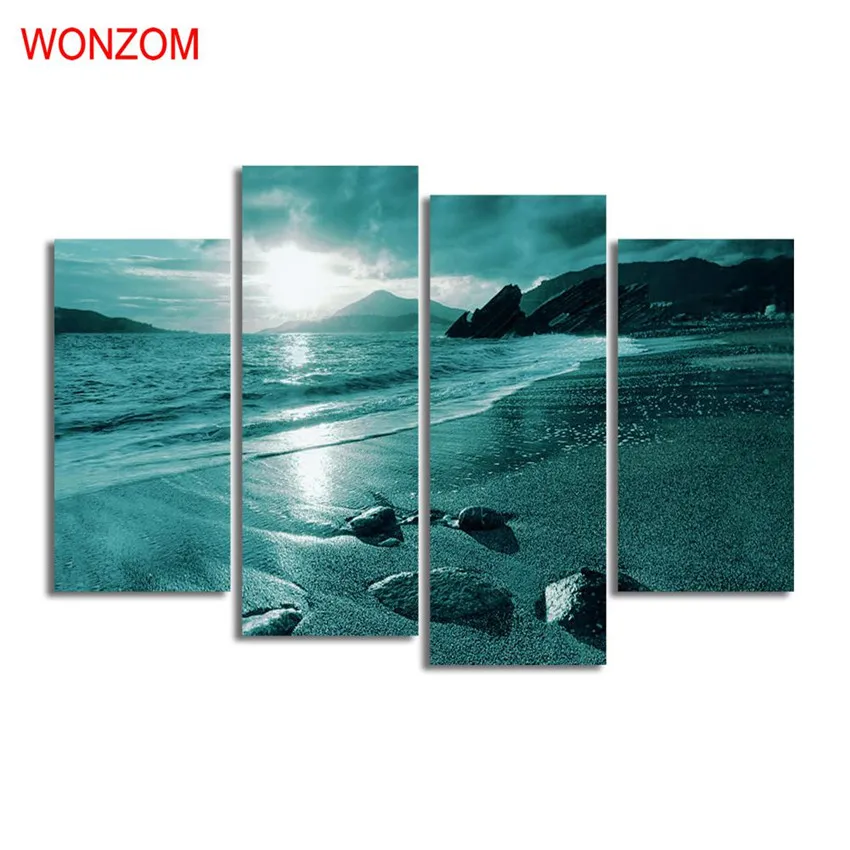 Gate Canvas Painting Street HD Printed Forest Wall Home Decor For Living Room Unframed Modular Arts New Year Cuadros Decoracion | Дом и сад