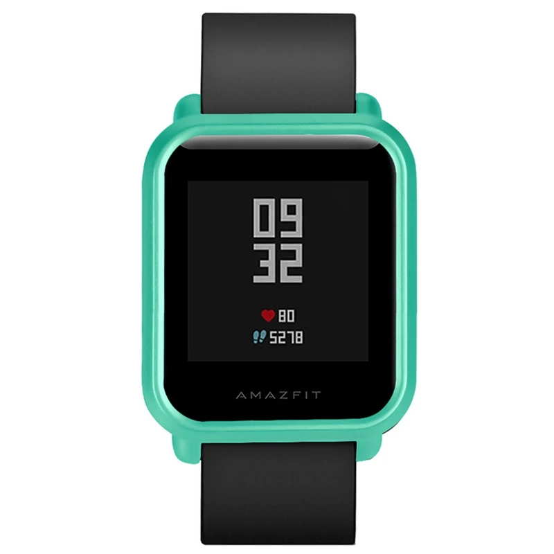 CEA4425GR Чехлы для часов рамка для Amazfit Bip Молодежный защитный чехол умных часов чехол тонкий цветной каркас чехол защитная оболочка для Xiaomi Huami - Цвет: CEA4425GR