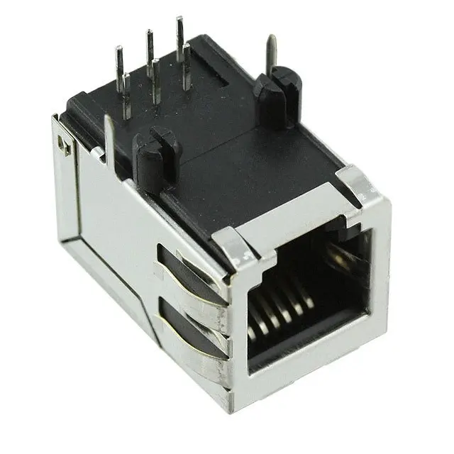 SS 6466S A PG4 BA Jack модульный разъем 6p6c (RJ11 RJ12 RJ14 RJ25) с углом 90 градусов (справа)