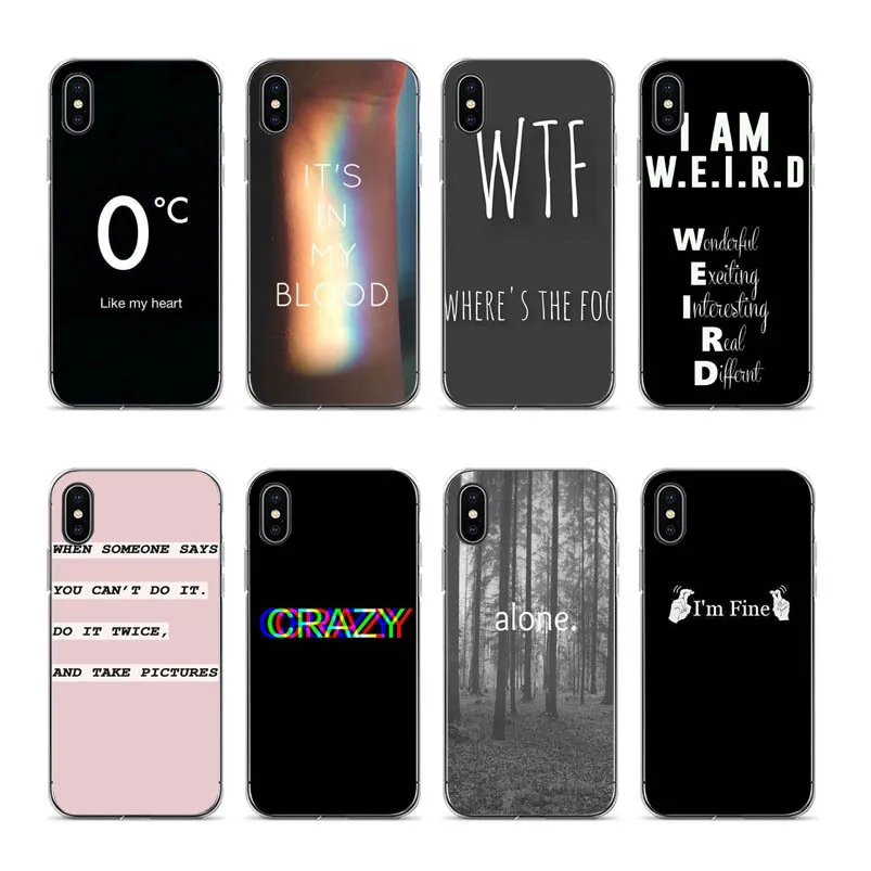 Капа смешные слова красивые аксессуары типа сделай сам для телефона чехол Apple iphone