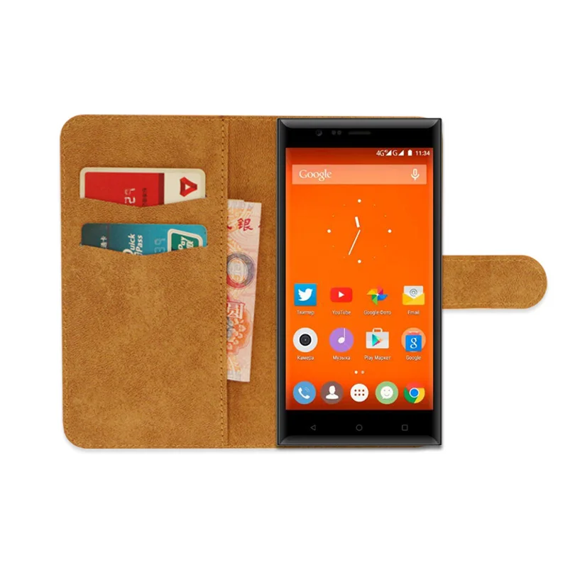 Boost 3 SE роскошный кожаный эксклюзивный нескользящий флип-чехол-кошелек для Highscreen Boost 3 SE Ультратонкий чехол для телефона, чехол-книжка
