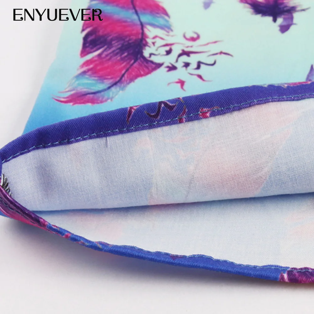 Enyuever Plus Size Vintage Dresses 50s 60s Summer Casual Spaghetti Strap Swing Patchwork Retro Pin Up Rockabilly Dress Vestidos | Женская