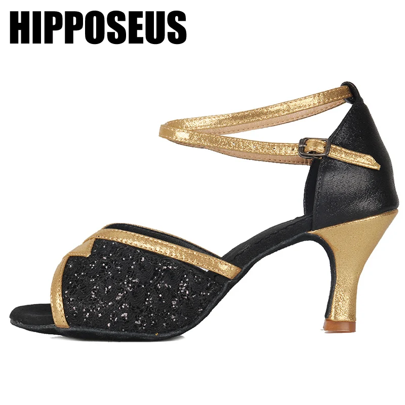 Бальные новые профессиональные современные туфли для латинских танцев