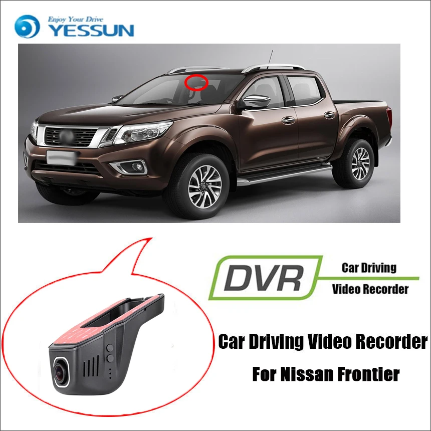 

YESSUN для Nissan Frontier регистратор видеорегистратор оригинальный стиль автомобильный мини видеорегистратор для вождения видео регистратор управление Wifi камера