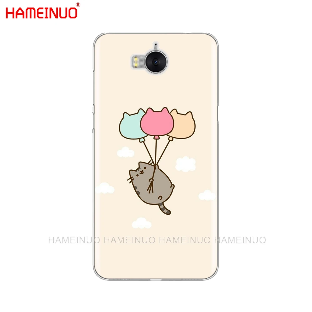 HAMEINUO Чехол для мобильного телефона с милой кошкой и котом huawei honor 3C 4A 4X 4C 5X 6 7 8 Y3 Y5 Y6