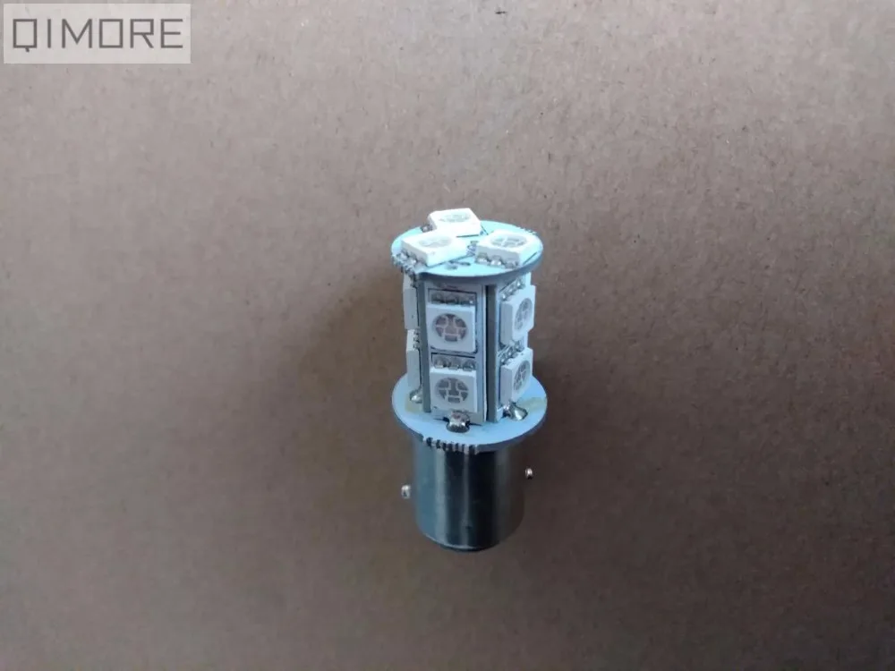 1 шт. 12 В 1157 S25 13 SMD светодиодный светильник (мигание при торможении) для скутера