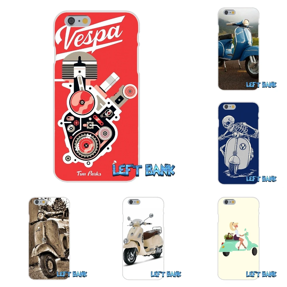 Для Samsung Galaxy A3 A5 A7 J1 J2 J3 J5 J7 2016 2017 vespa скутер Мягкий Силиконовый ТПУ прозрачный