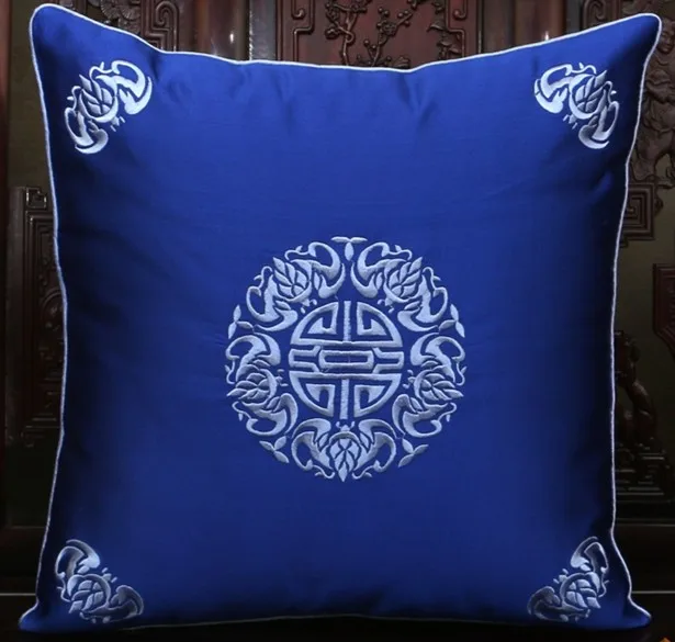 Наволочки для подушек с винтажной вышивкой в китайском стиле | Дом и сад