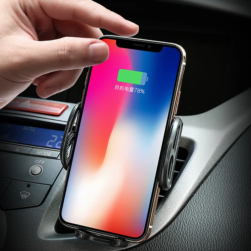 Инфракрасный зондирования Беспроводной автомобиля Зарядное устройство 10 Вт