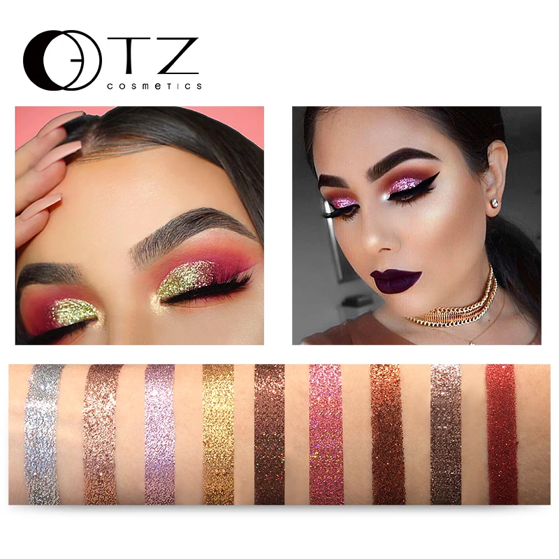 9 Цвета блестит глаз Shdow Палитры Радуга diamond нажал тени для век Косметика Make Up