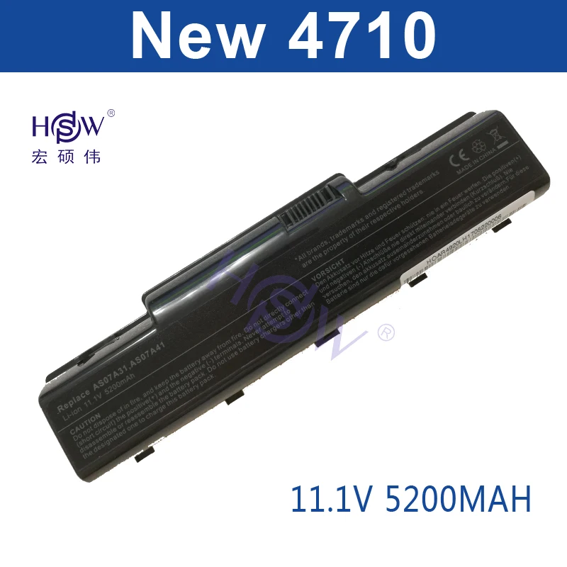 HSW 5200MAH Аккумулятор для ноутбука ACER Aspire 4937 4937G 5235 5236 5241 5535 5536 5536G 5542 5735 5735Z |