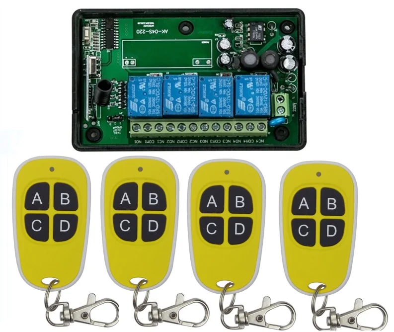 AC110V 220V RF беспроводной пульт дистанционного управления переключатель передатчик
